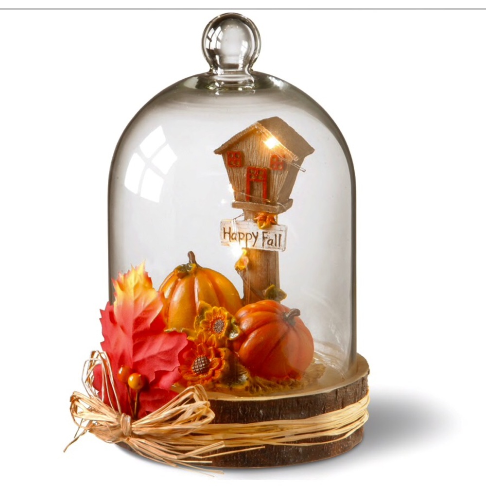 Light-Up Fall Table Decor